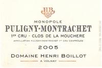 2013 Henri Boillot Puligny Montrachet Clos de la Mouchere 375ml